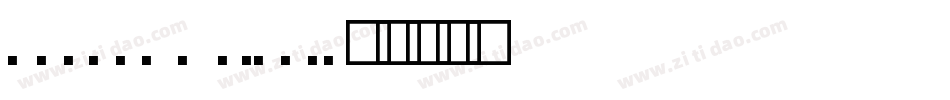 Abadi MT Light字体转换